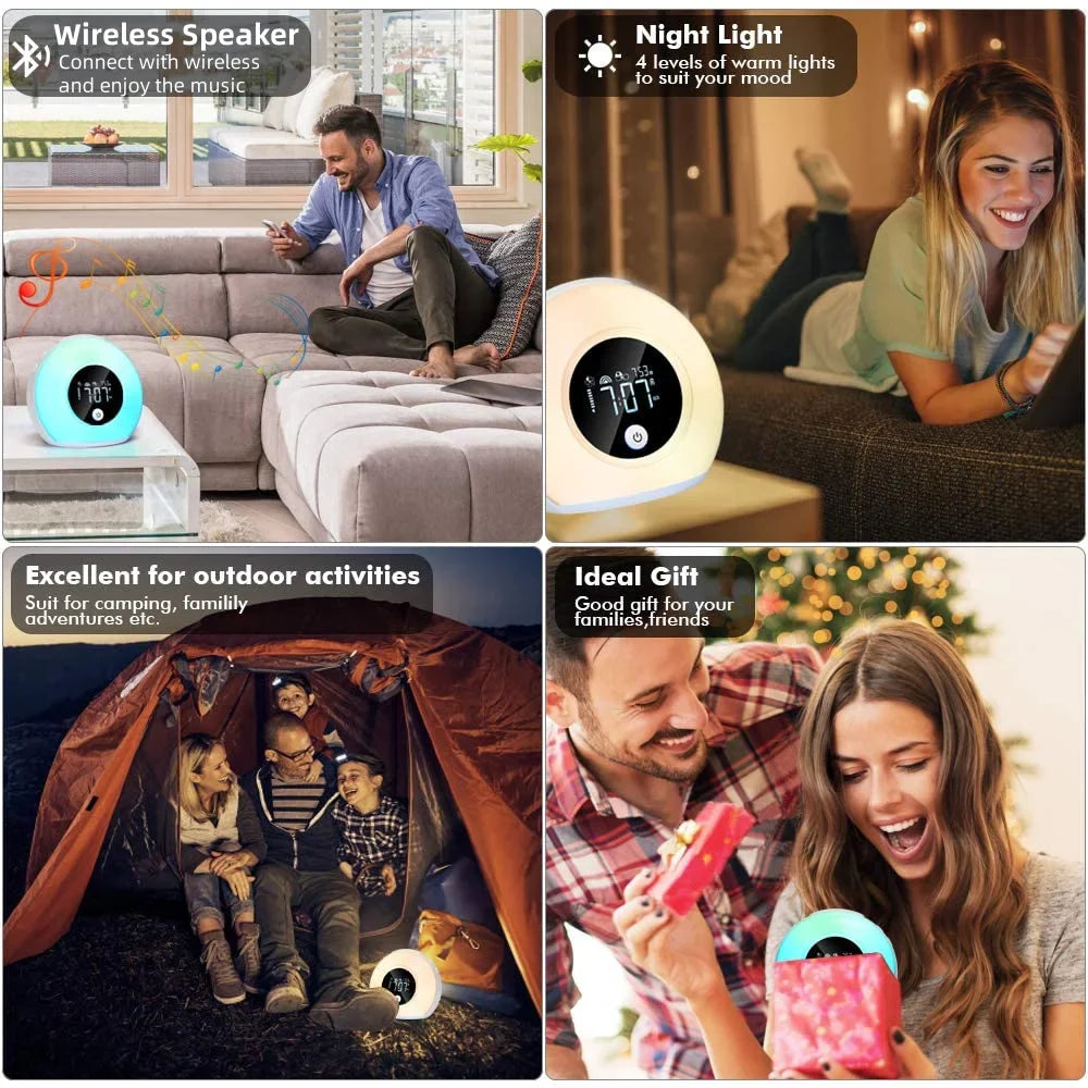 Wake up to light met zachte LED’s – Geen fel ochtendlicht
