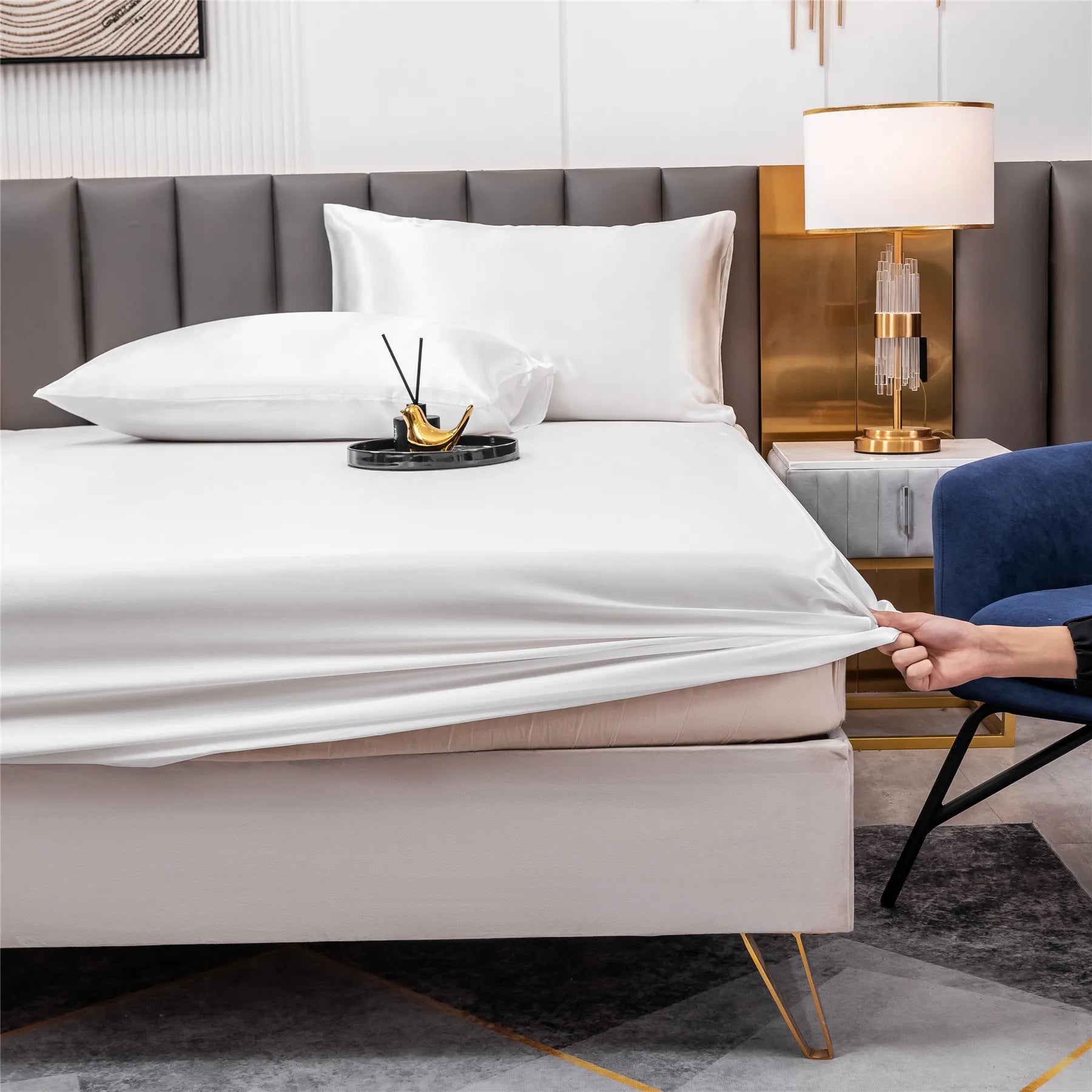 Luxe satijnen beddengoed – Zijdezacht en elegant