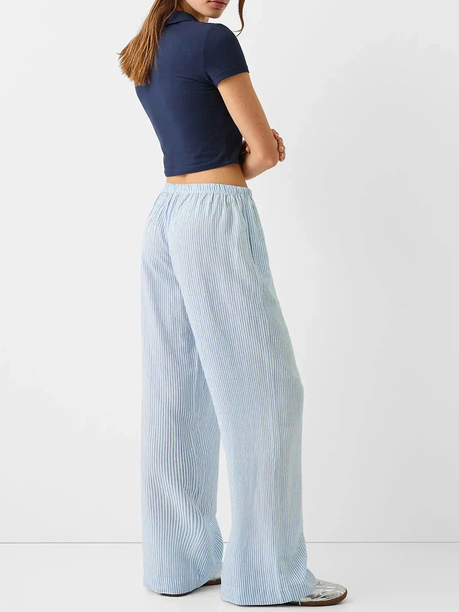Zara linnen broek dames met print – Voor een zomerse look