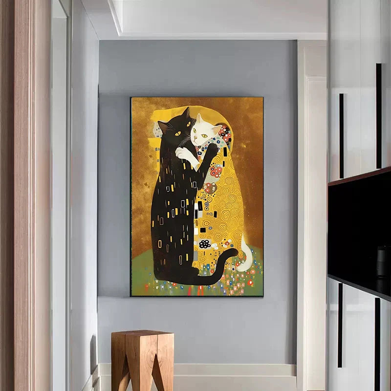 Vintage wereldkaart poster