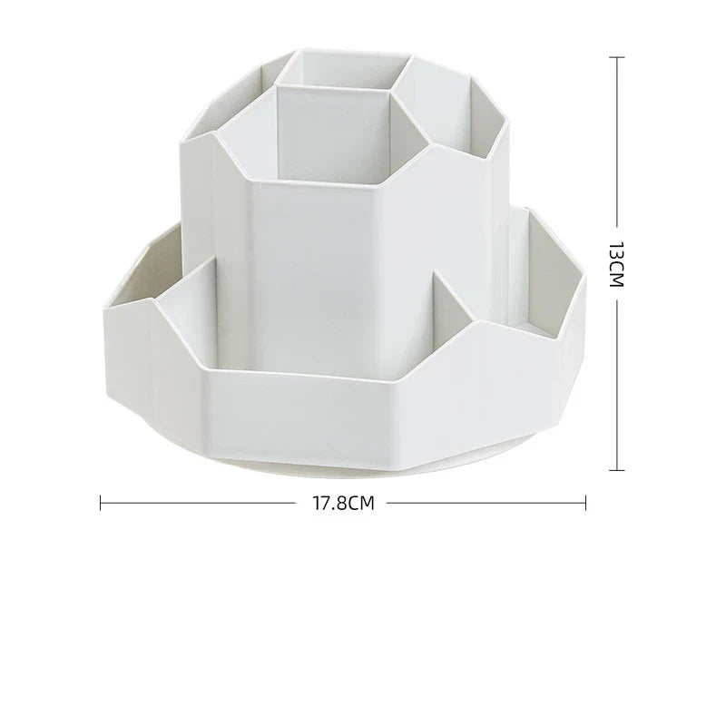 All-in-one desk organizer met schrijfgerei
