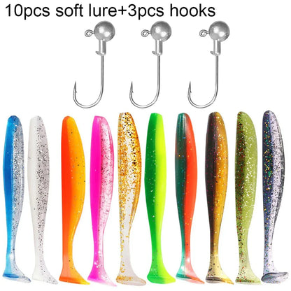 Soft kunstaas voor dropshot en Texas rig
