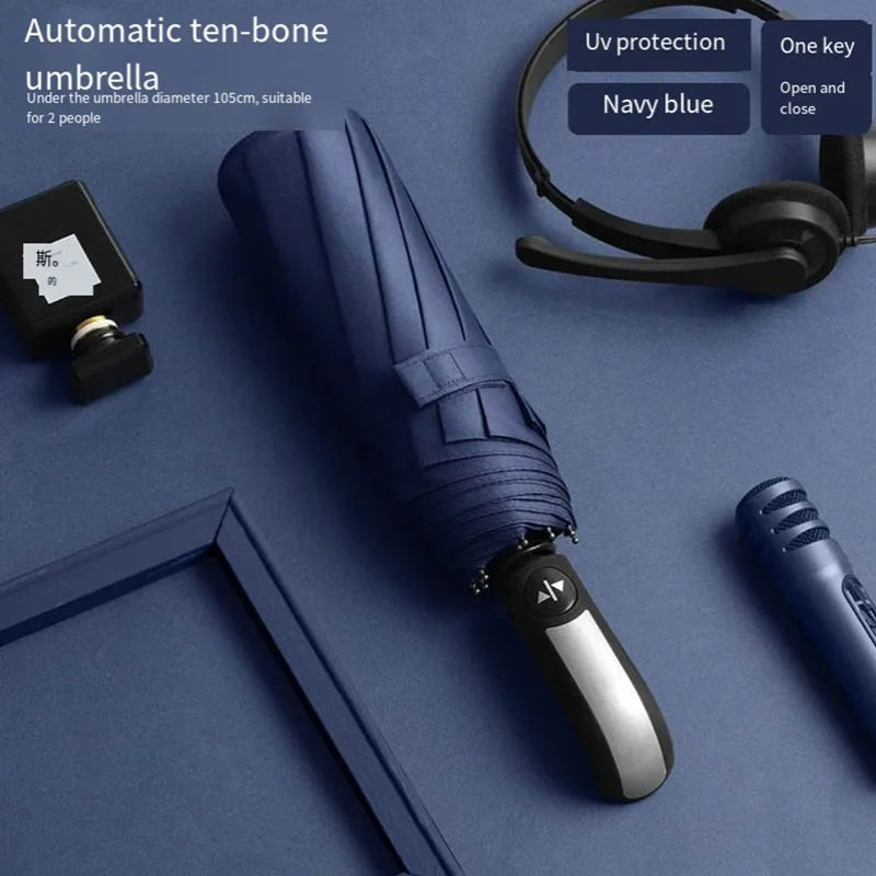 Automatische Action paraplu met premium look