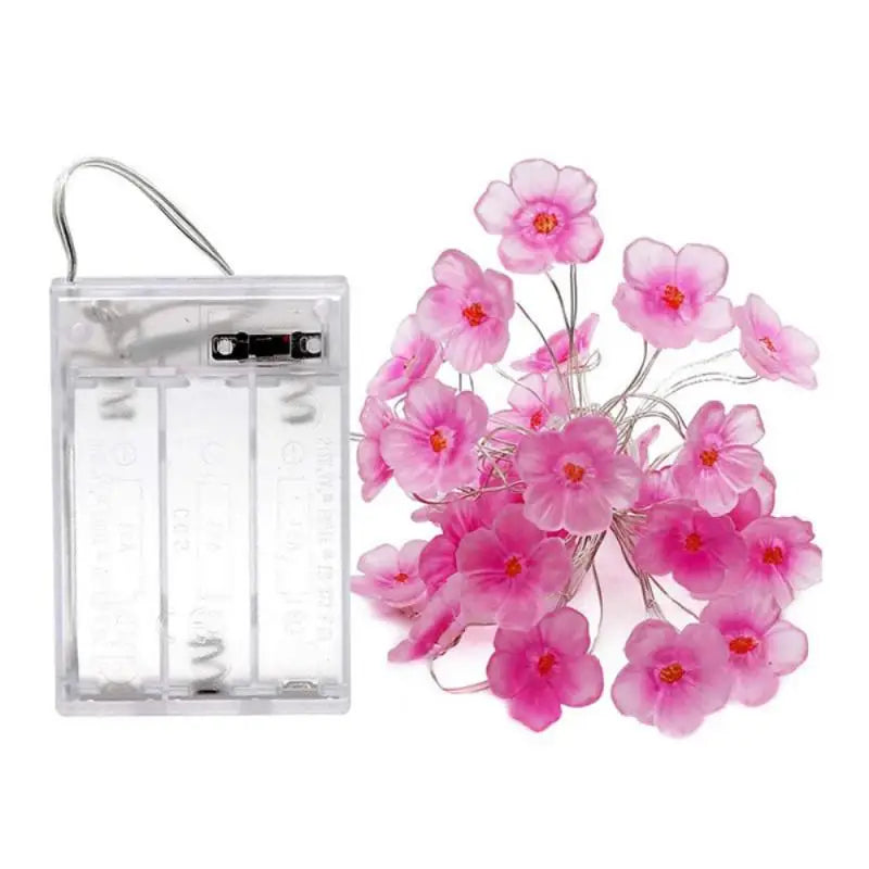 Lichtslinger met bloemen – Voor lente en zomer