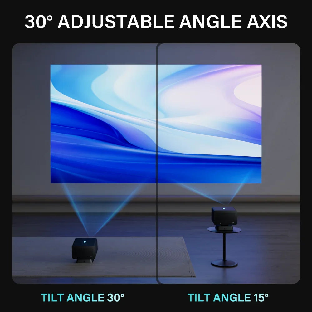 Compacte projector voor thuisgebruik