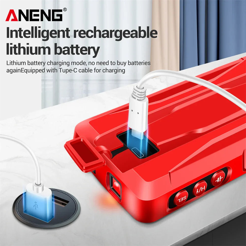 Multimeter met vaste en flexibele probes