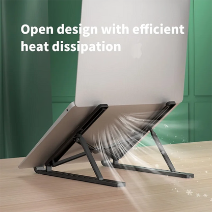 Verstelbare laptop standaard voor bureau