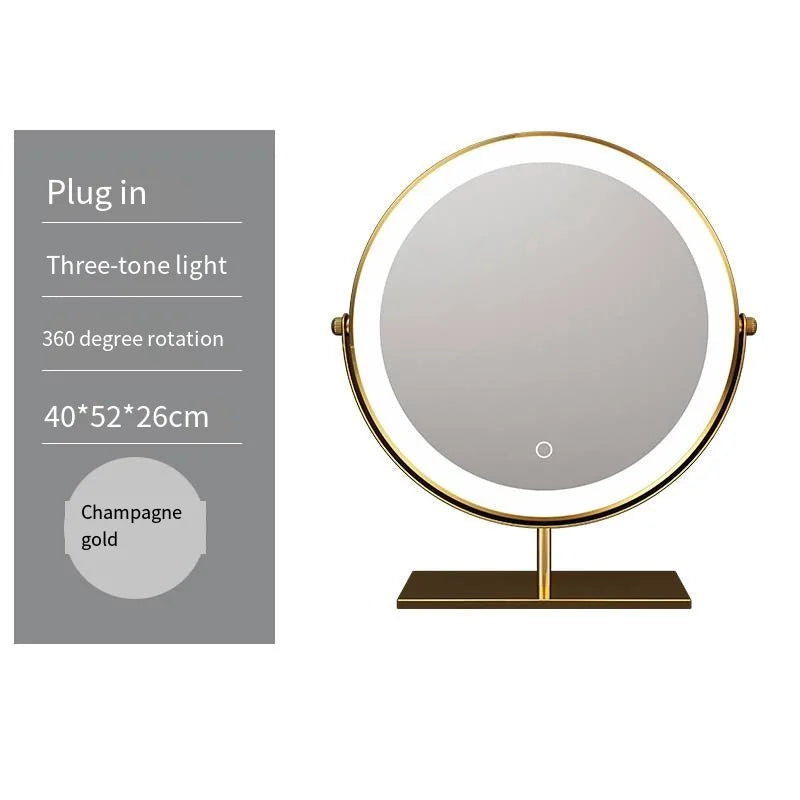 Grote spiegel met LED verlichting – Perfect voor ochtendroutine