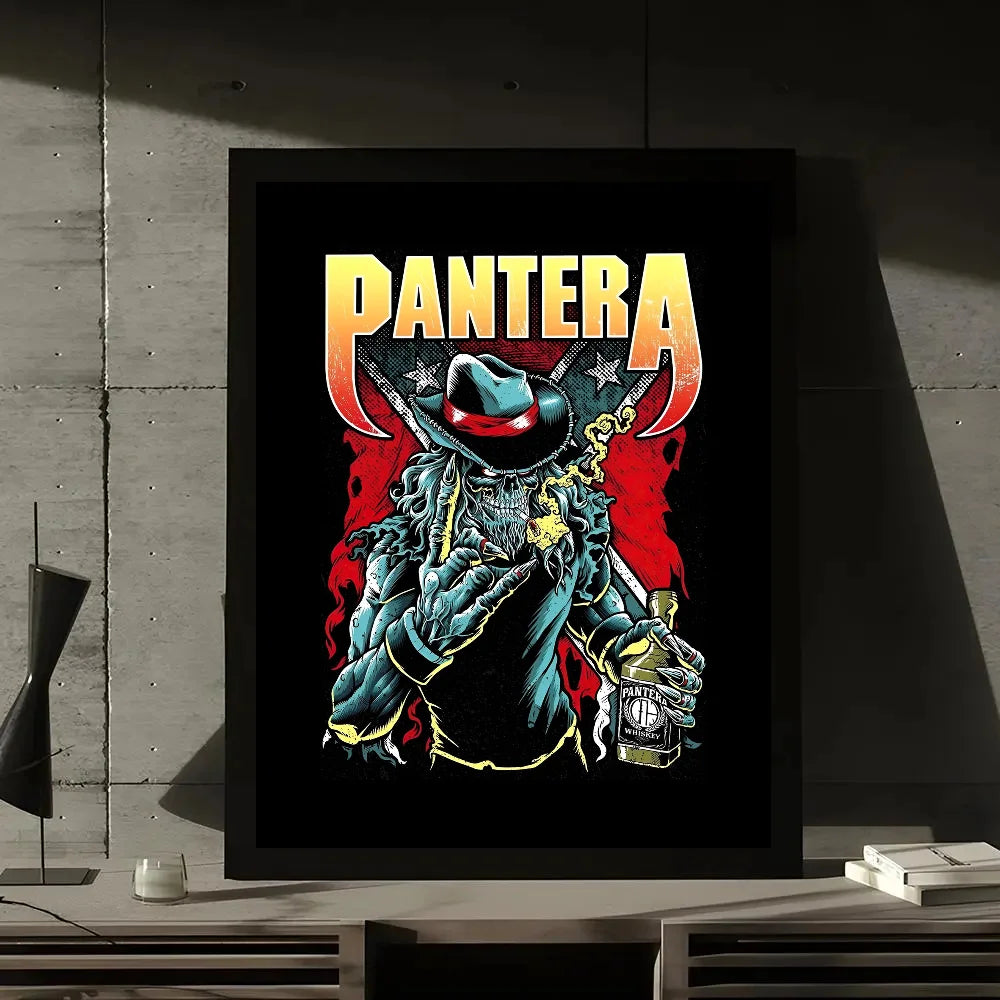 Poster in beige en zandtinten
