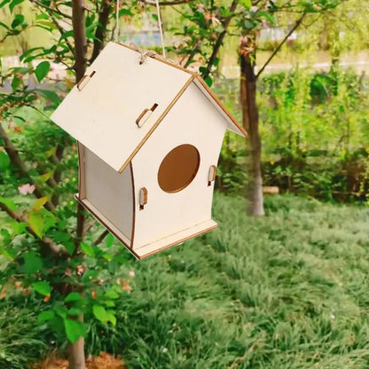 Vogelhuisje met sitestokje – Handig voor vogels