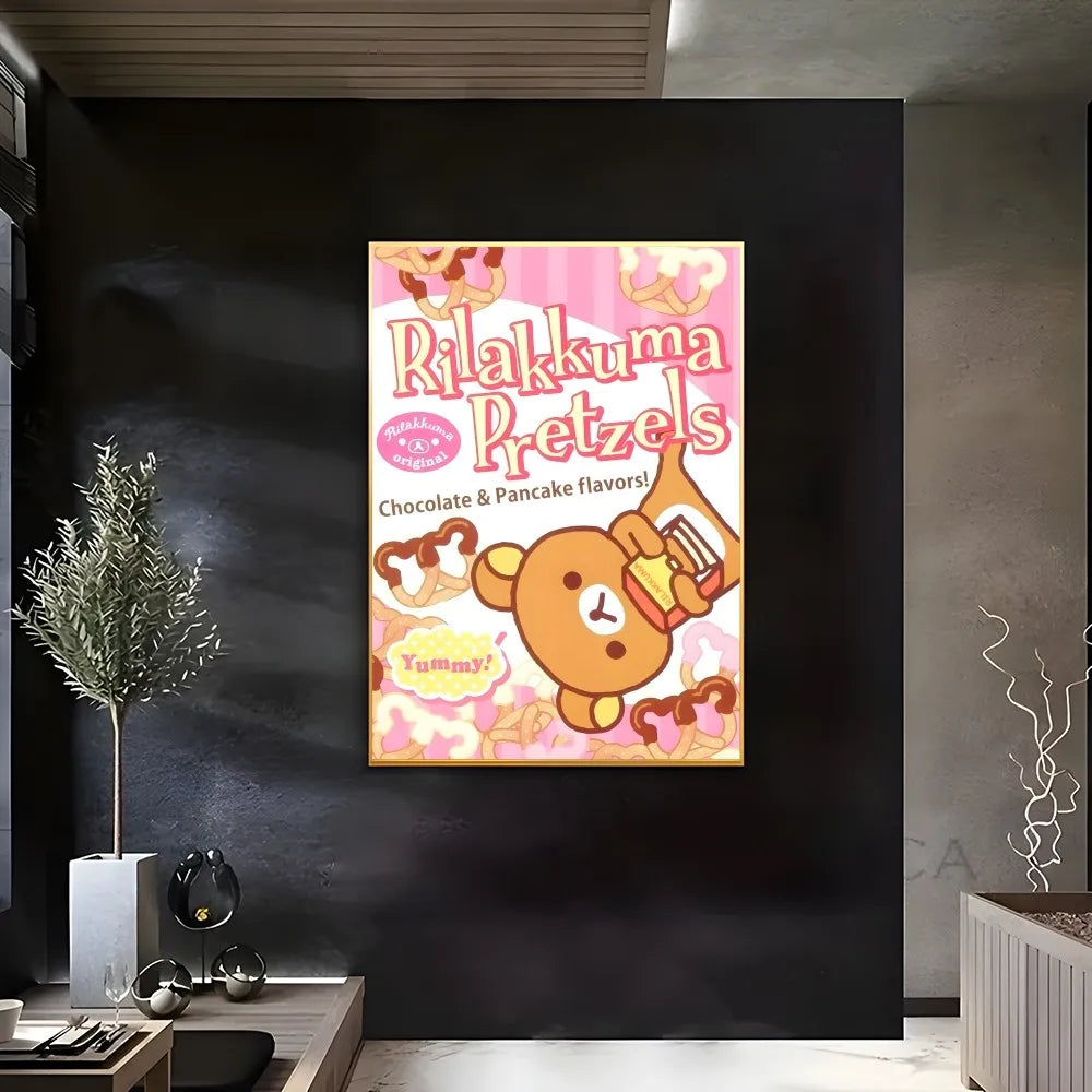 Kunstposter met moderne flair
