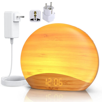 Wake up light met energieke kleurovergang – Stimuleert activiteit