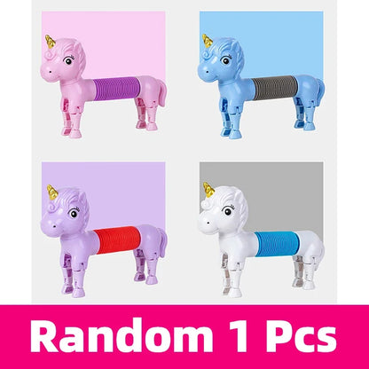 Zachte fidget toy in pasteltinten