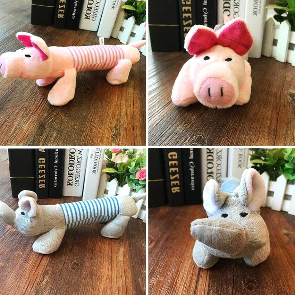 Cadeautje hond met kluif – Klassieker voor de feestdag