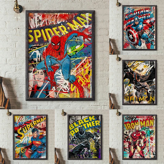 Posters voor rustige slaapkamerstijl