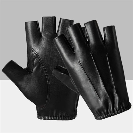 Leren herenhandschoenen met thermisch comfort