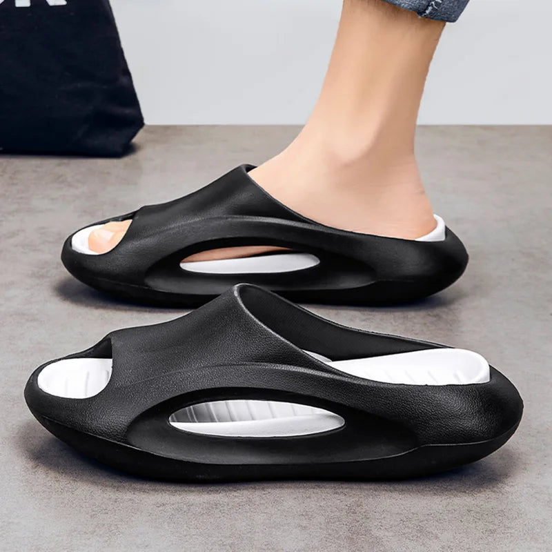 Zomerse mocassins voor heren met zachte zool