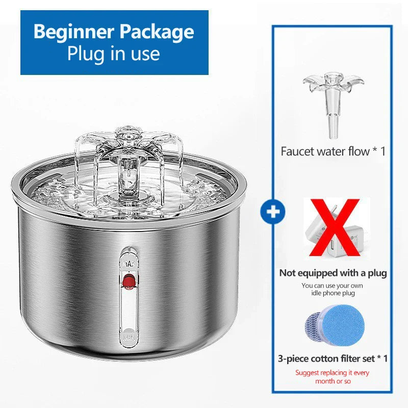 Water fontein kat met easy clean systeem – Praktisch in onderhoud