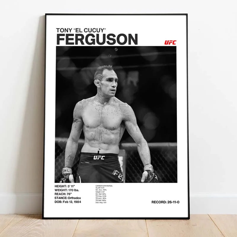 Poster met lijnen en vlakken in modern design