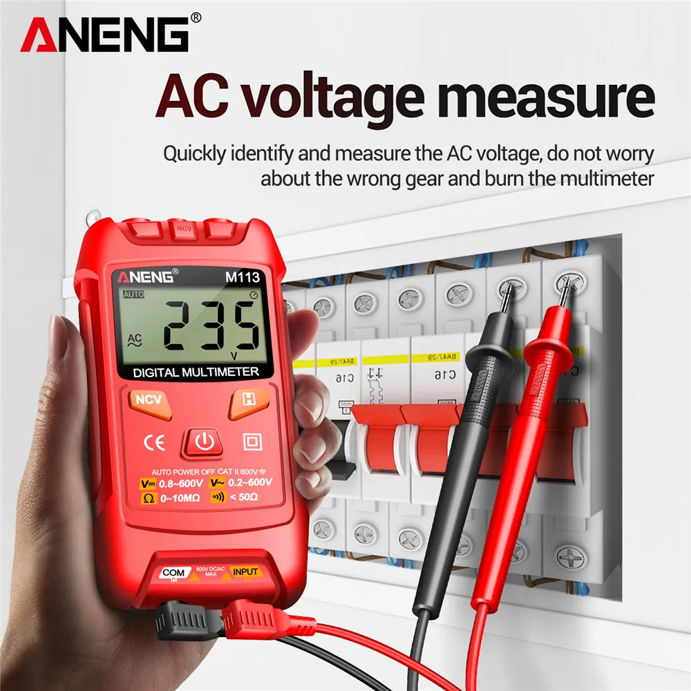 Multimeter voor elektronische circuits