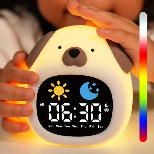 Wake up light met regen- en bosgeluiden – Keuze uit natuurgeluiden