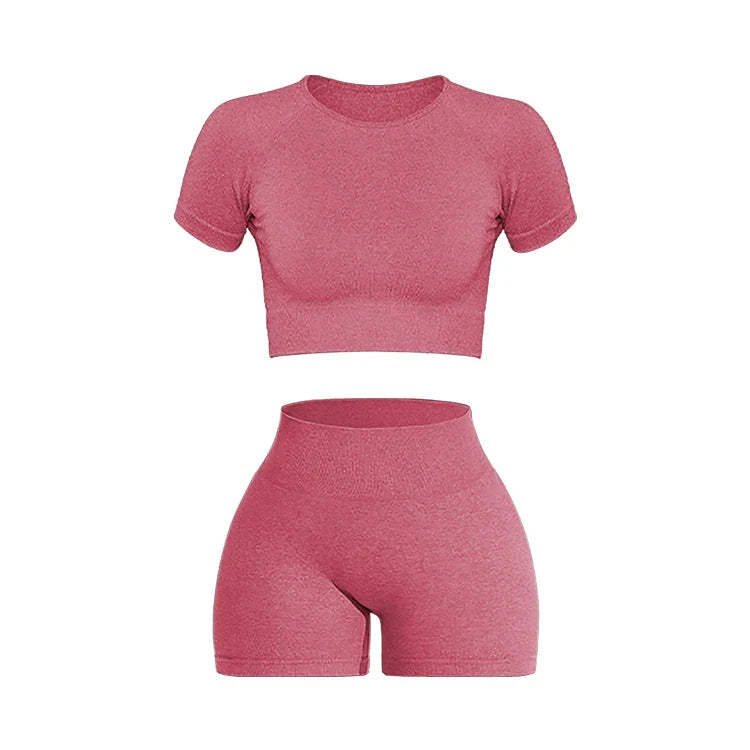 Hippe yoga set met sportieve uitstraling