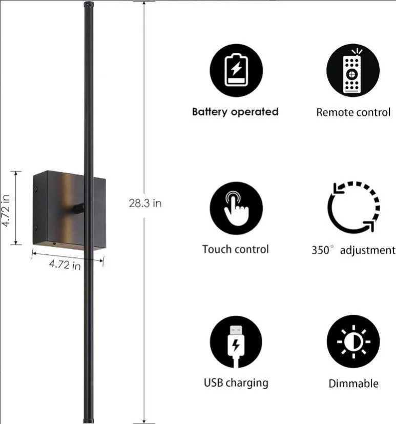 Badkamerlamp met sensorfunctie – Gaat aan bij beweging