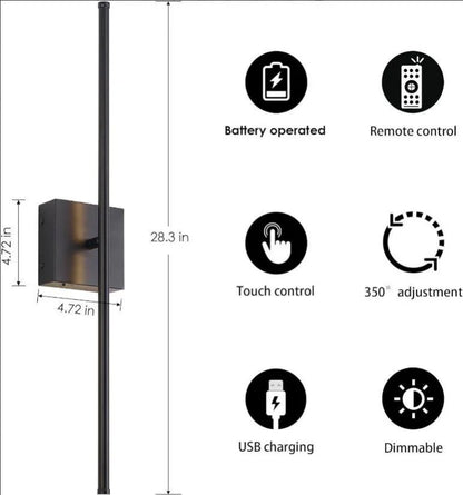 Badkamerlamp met sensorfunctie – Gaat aan bij beweging