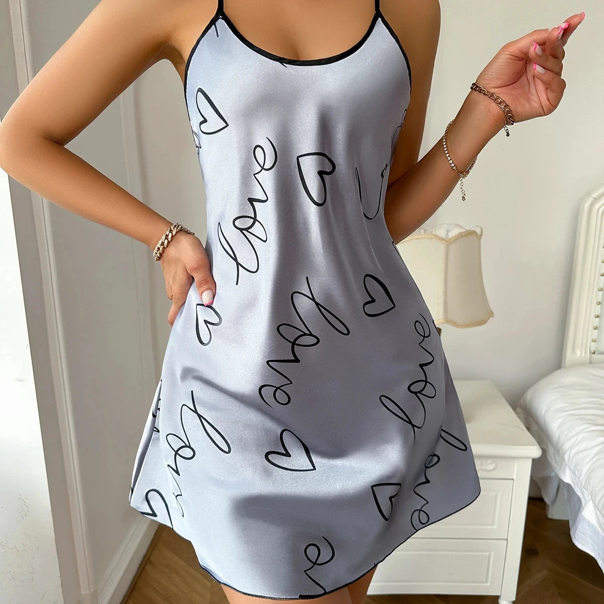Dames pyjama met knusse uitstraling
