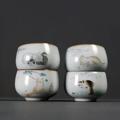 Duurzame theewaar van gerecycled glas