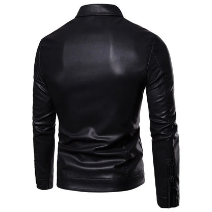 Leren jas voor mannen met stoere uitstraling – Zelfverzekerde look