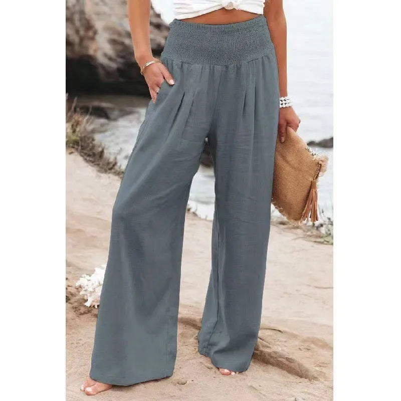 C&A linnen broek met koord – Casual comfort