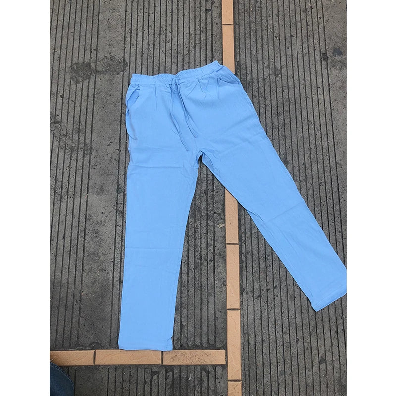 Witte linnen broek mannen – Fris en stijlvol