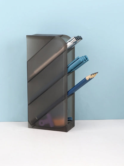 Luxe desk organizer in leerlook