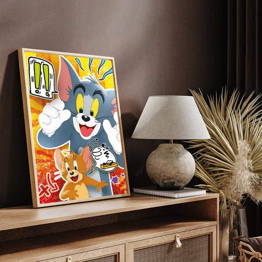 Poster van een cactus of andere plant