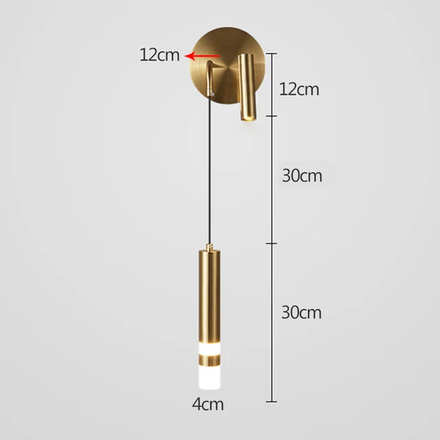 Wandlamp draadloos met verstelbare arm – Richt het licht zelf