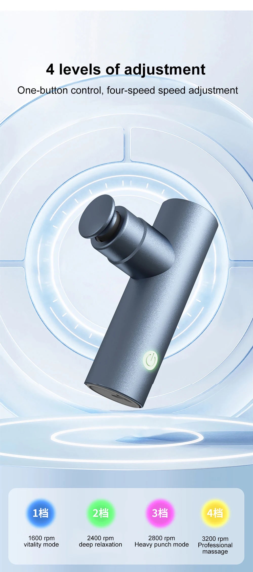 Massage gun Blokker – Ideaal voor thuisgebruik