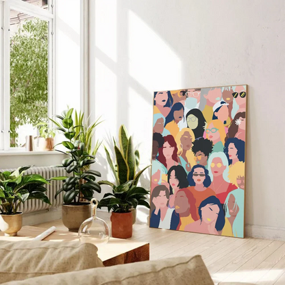Kinderkamer poster met ruimte en planeten