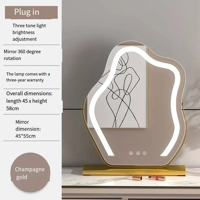 Dimbare spiegel met verlichting voor make-up – Flexibel en handig