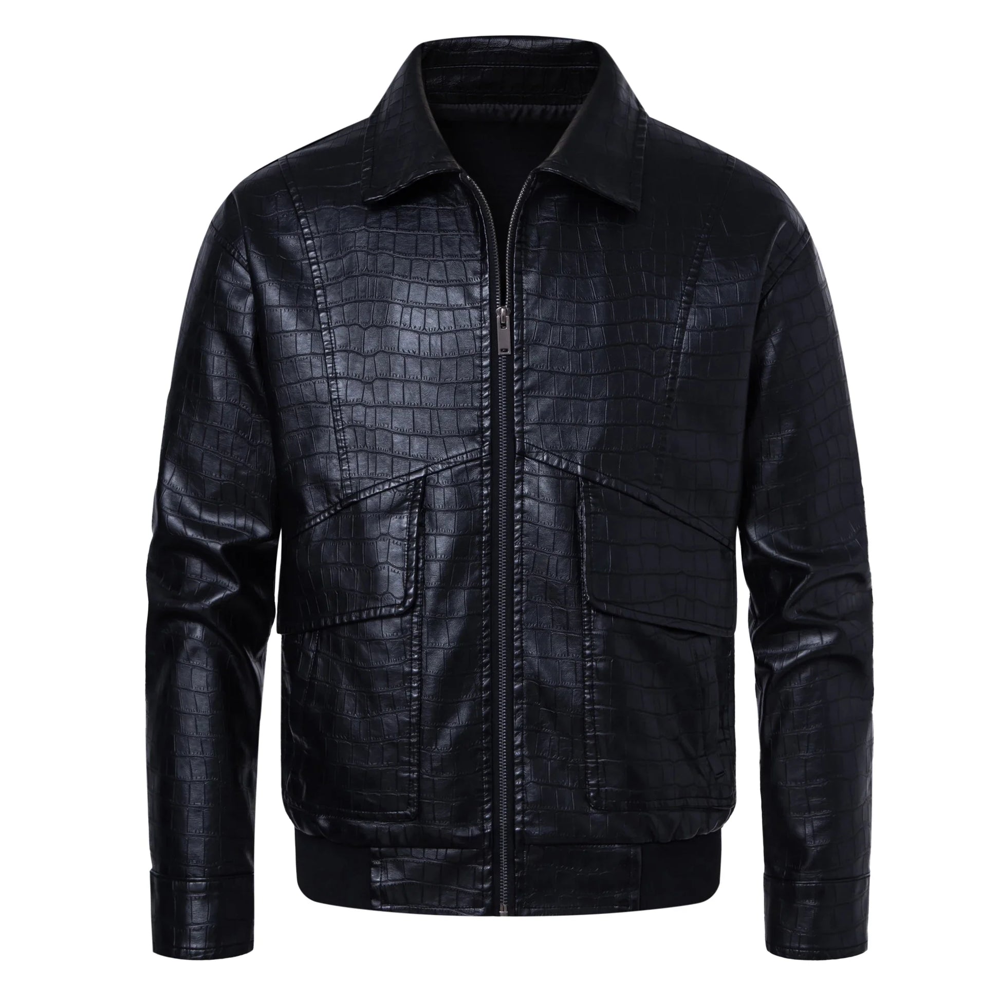 Sportieve leren jas voor heren – Casual maar chic