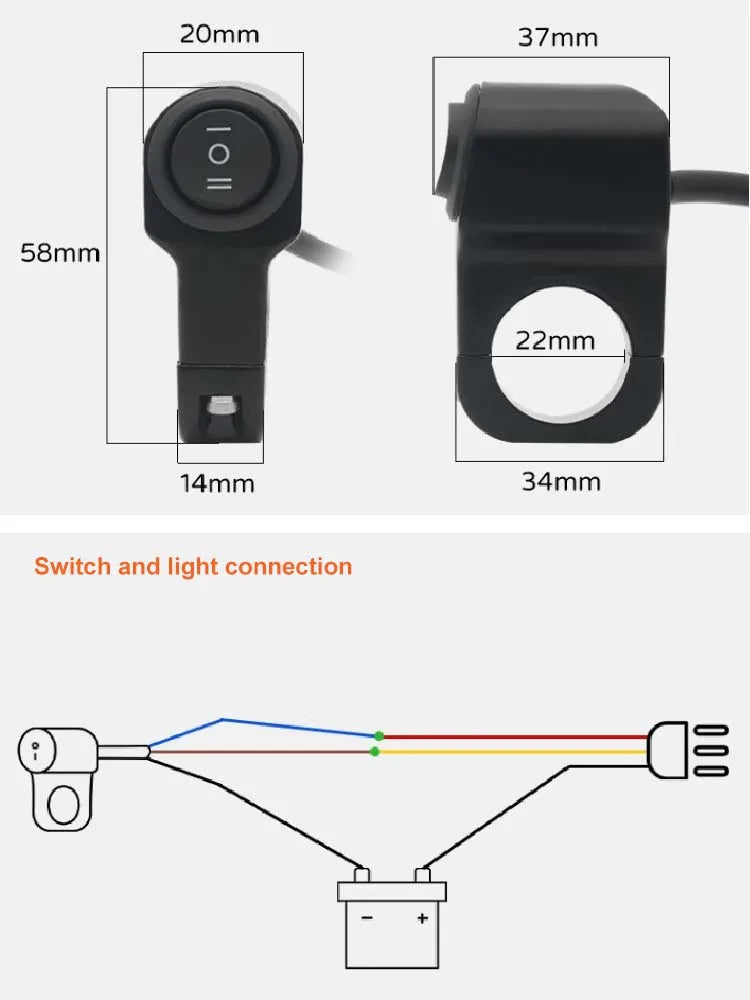 Fietslamp met antislip bevestigingsclip
