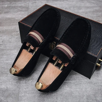 Heren sandalen met rubberen zool