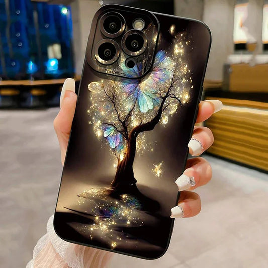 Transparant hoesje met antivergeling coating voor iPhone 15