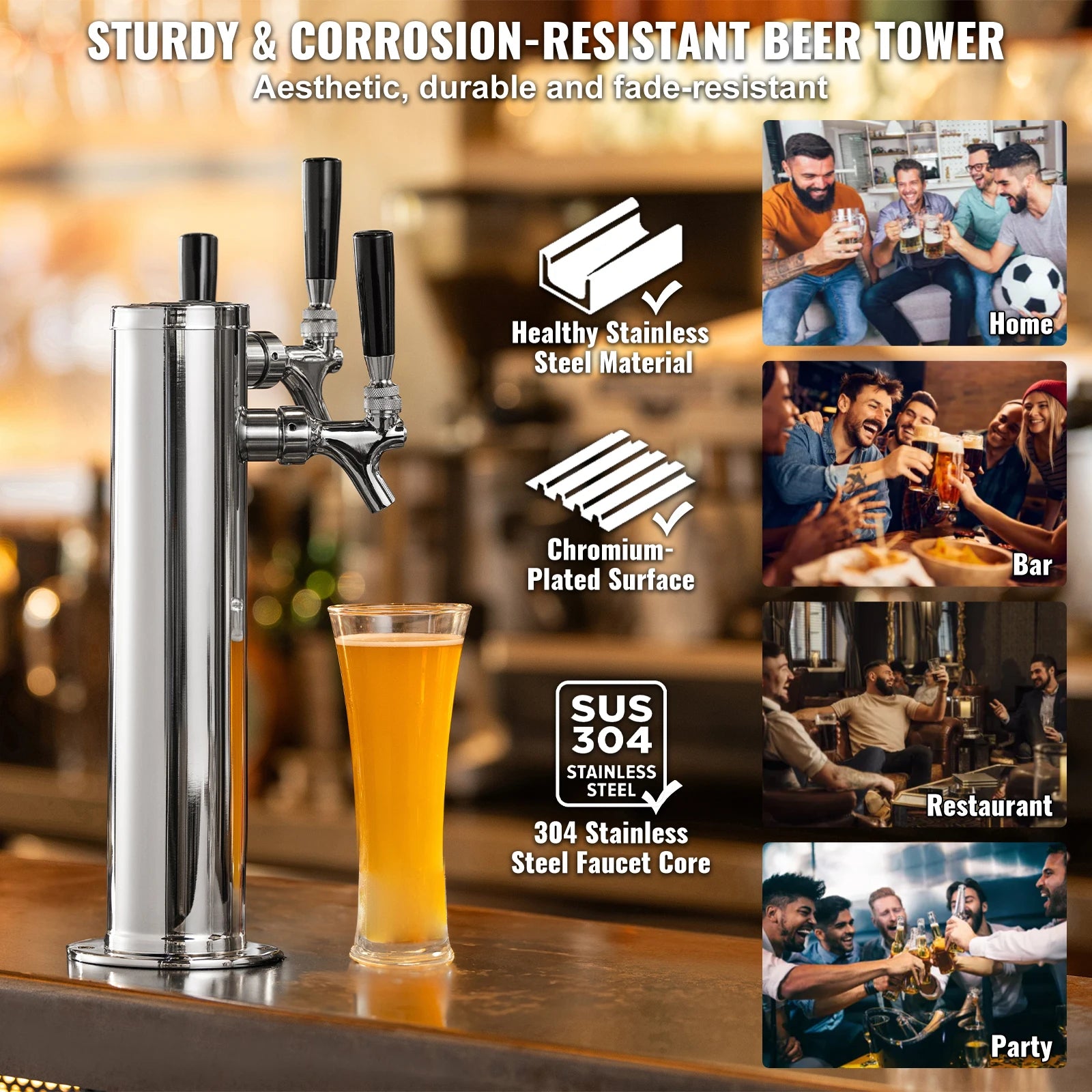 Drankdispenser met deksel en slot – Veilig afgesloten