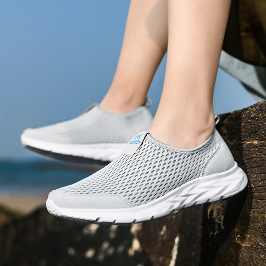 Heren schoenen met flexibele rubberzool
