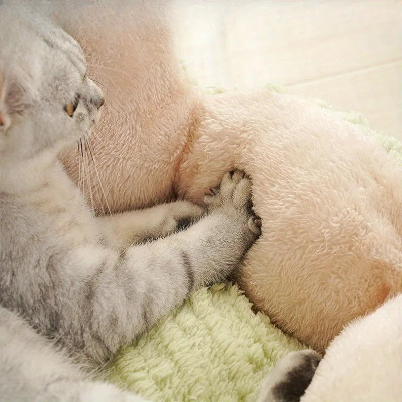 Ronde kattenmand met antislip – Blijft stevig liggen