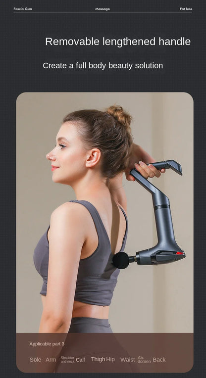 Massage gun met LED display – Duidelijke bediening