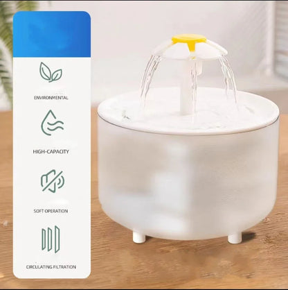 Drinkfontein kat met navulindicator – Voor gemak