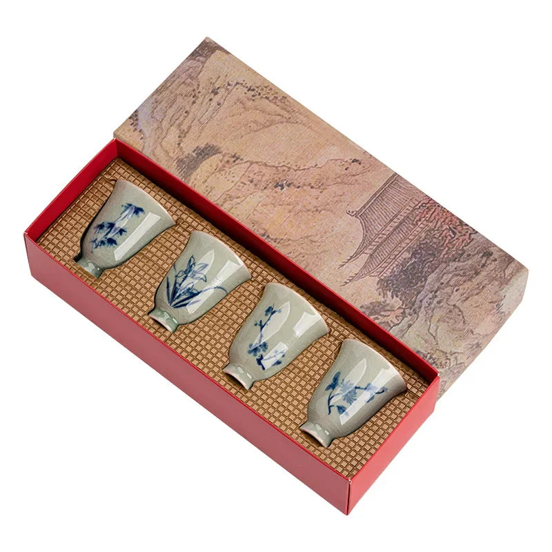 Theekopjes met infuser speciaal voor losse thee
