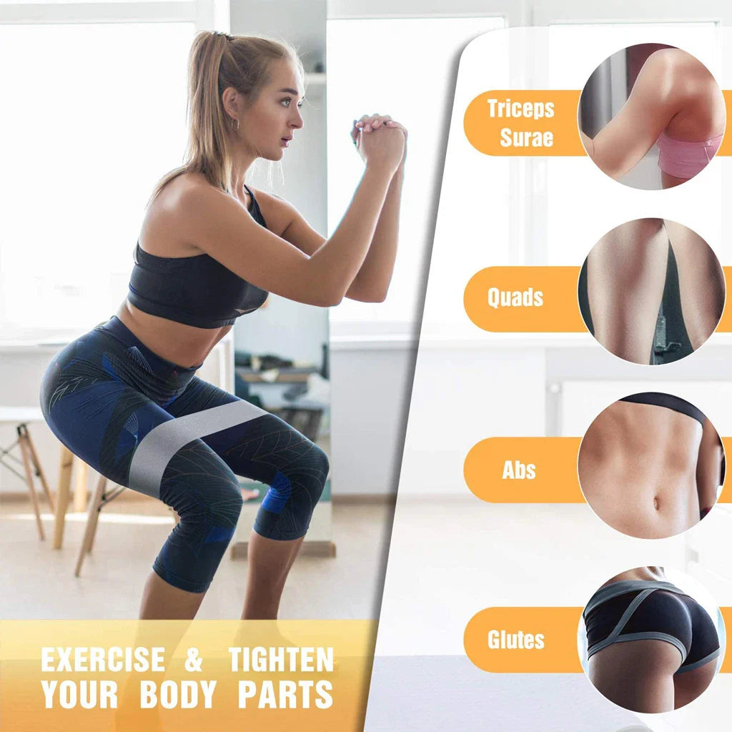 Workout set met weerstandsbanden – Complete thuisgym